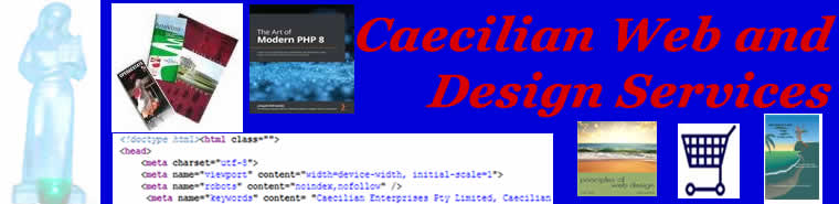 Caecilian Web and Design Services Banner Image